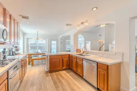 Kitchen - 1107 Compass Cove Cir, Spring, TX 77379 photo 2 of 3