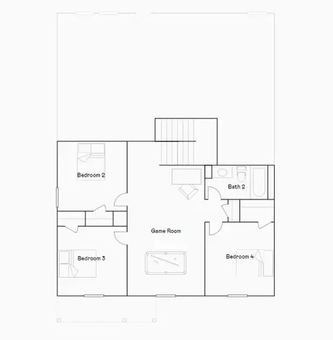 Floorplan - 16523 Ithaca Pheasant Dr, Splendora, TX 77327 photo 2 of 2