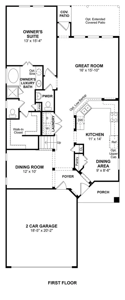 Floorplan - 18616 Shauna Danielle Dr, New Caney, TX 77357 photo 1 of 2