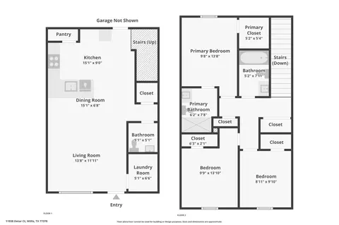 Floorplan - 11938 Detar Ct, Willis, TX 77378 photo 1 of 1