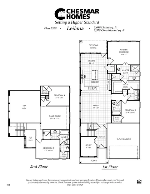 Floorplan - 208 Ridgewell Loop, Georgetown, TX 78633 photo 1 of 1
