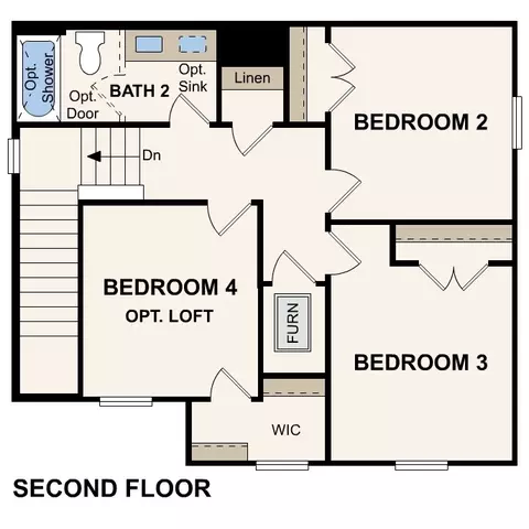 Floorplan - 10607 Trifecta Way, Buda, TX 78610 photo 2 of 2