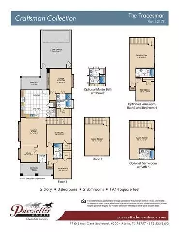 Floorplan - 352 S Brook Dr, Leander, TX 78641 photo 1 of 1