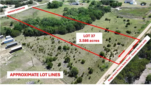 lot37 Garner Ranch Rd, Bertram, TX 78605