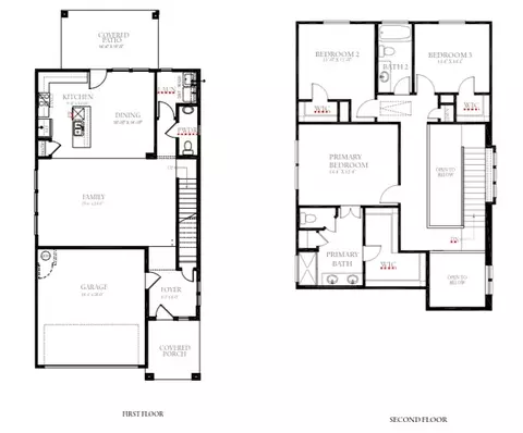 Floorplan - 750 Billowing Way, Kyle, TX 78640 photo 1 of 1