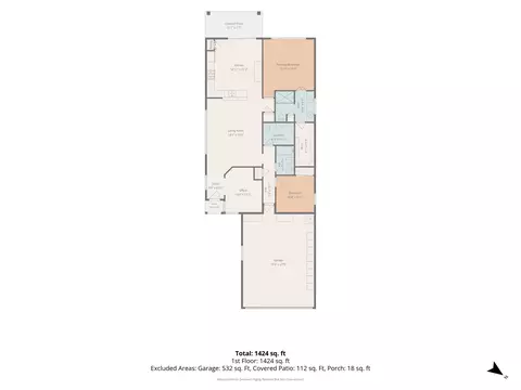 Floorplan - 111 Bonham Loop, Georgetown, TX 78633 photo 1 of 1