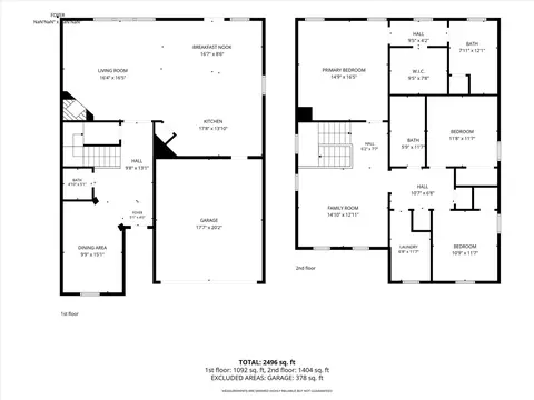 Floorplan - 111 Forego Dr, Elgin, TX 78621 photo 1 of 1
