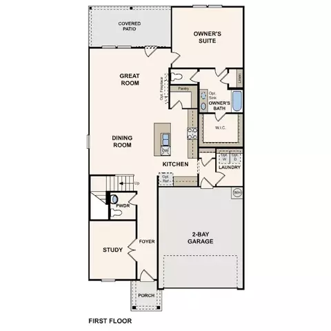 Floorplan - 13411 Final Turn Dr, Buda, TX 78610 photo 1 of 2