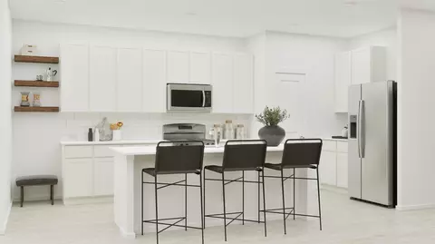 Kitchen - 345 Sormonne Loop, Kyle, TX 78640 photo 2 of 3