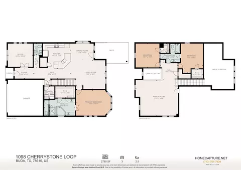 Floorplan - 1098 Cherrystone Loop, Buda, TX 78610 photo 1 of 1