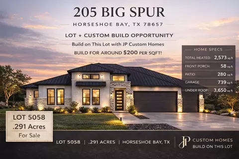 205 Big Spur, Horseshoe Bay, TX 78657