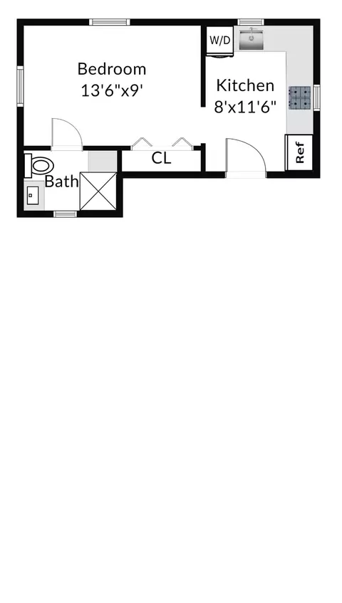 Floorplan - 1105 E 3rd St, Austin, TX 78702 photo 2 of 2