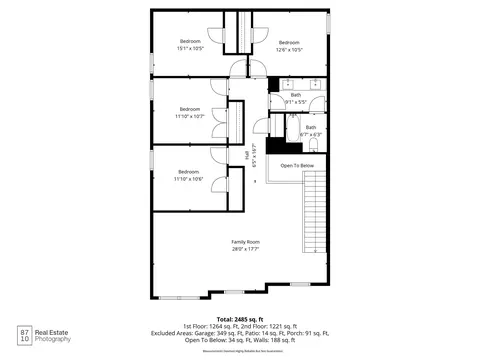 Floorplan - 33 Bent Trail Ln, Georgetown, TX 78628 photo 2 of 2