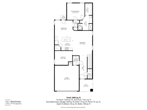 Floorplan - 33 Bent Trail Ln, Georgetown, TX 78628 photo 1 of 2