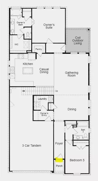 Floorplan - 6407 Rounded Pebble Ln, Buda, TX 78610 photo 1 of 2
