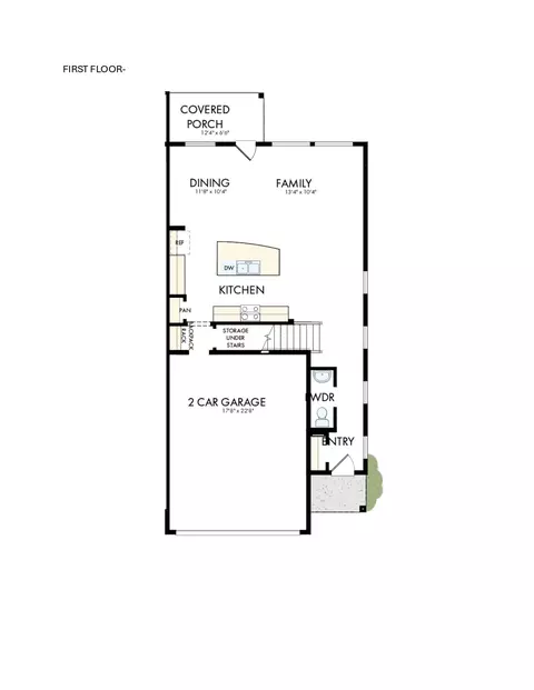 Floorplan - 1073 Brickell Loop # B, Austin, TX 78744 photo 1 of 2