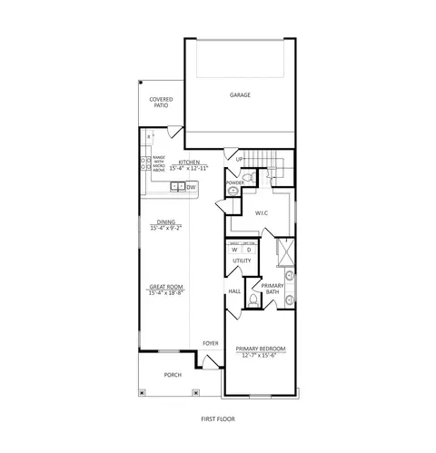 Floorplan - 454 Burlington Dr, Buda, TX 78610 photo 1 of 2
