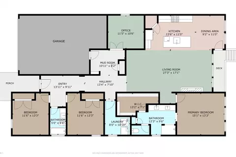 Floorplan - 941 Del Raphael Dr, Leander, TX 78641 photo 1 of 1