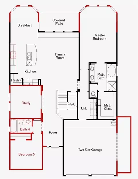 Floorplan - 290 Left Fork Dr, Kyle, TX 78640 photo 1 of 2