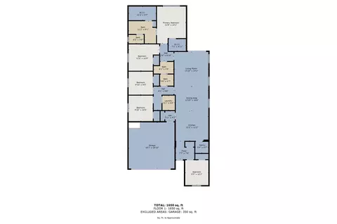 Floorplan - 228 Citation Dr, Jarrell, TX 76537 photo 1 of 1