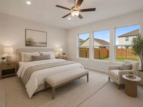 Bedroom - 145 Comet Pointe Dr, Georgetown, TX 78628 photo 8 of 12