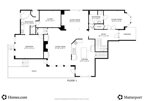 Floorplan - 5903 Cane Pace, Austin, TX 78746 photo 3 of 4