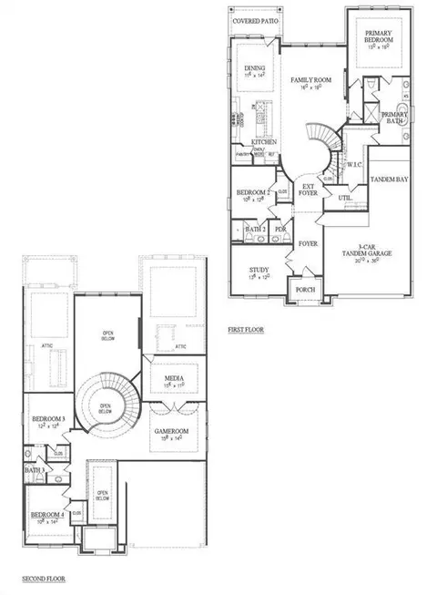 Floorplan - 548 River Overlook Rd, Georgetown, TX 78628 photo 1 of 1