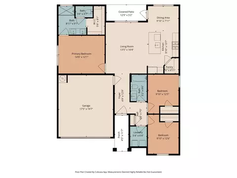 Floorplan - 421 Lancebill Dr, Lockhart, TX 78644 photo 1 of 1