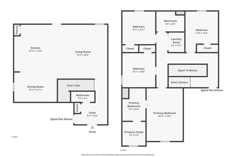 Floorplan - 140 Langston Dr, Maxwell, TX 78656 photo 3 of 3