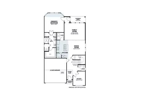 Floorplan - 13207 Keefer Dr, Manchaca, TX 78652 photo 1 of 2