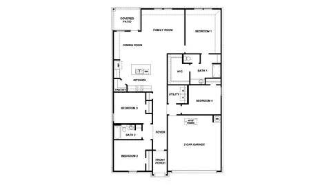 Floorplan - 2204 Saffron Rd, Temple, TX 76501 photo 1 of 1