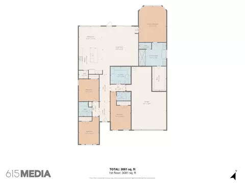 Floorplan - 129 Ridgeview Ct, Georgetown, TX 78628 photo 1 of 1