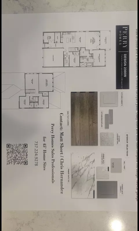 Floorplan - 284 Kimble Creek Loop, Kyle, TX 78640 photo 1 of 2