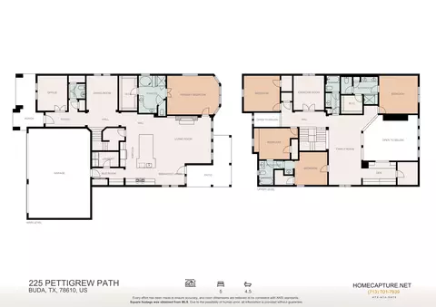 Floorplan - 225 Pettigrew Path, Buda, TX 78610 photo 1 of 1