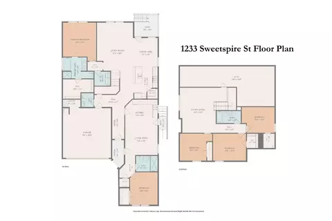 Floorplan - 1233 Sweetspire St, Leander, TX 78641 photo 1 of 1