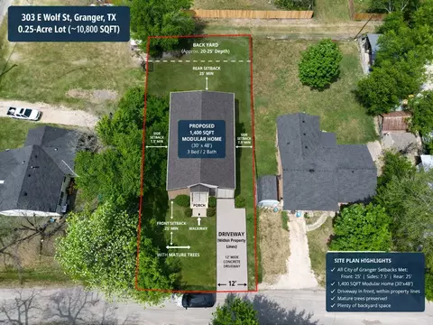 303 E Wolf St, Granger, TX 76530 photo 3