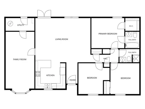 Floorplan - 650 W Austin Rd, Luling, TX 78648 photo 1 of 1