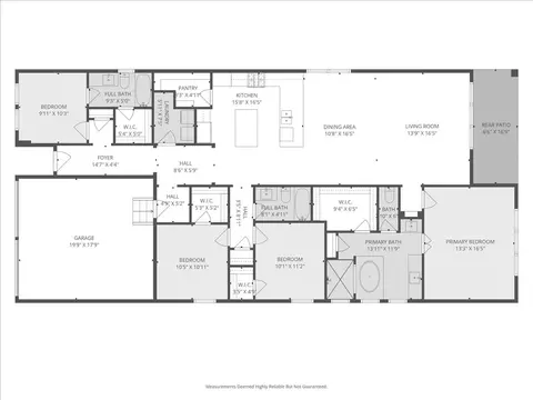 Floorplan - 120 Plumbago Loop, Bastrop, TX 78602 photo 2 of 2