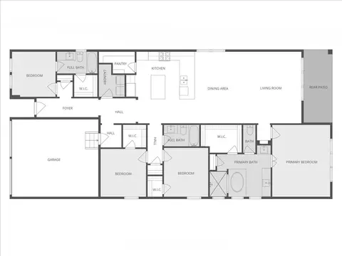 Floorplan - 120 Plumbago Loop, Bastrop, TX 78602 photo 1 of 2