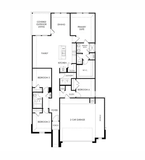 Floorplan - 291 Texas Agate Dr, Kyle, TX 78640 photo 1 of 1