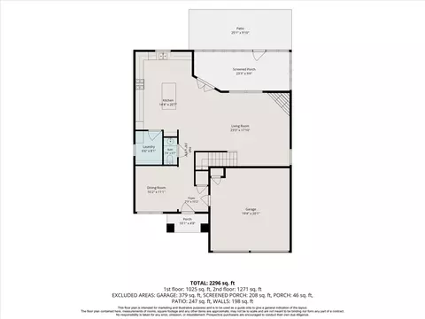 Floorplan - 338 Spring Branch Loop, Kyle, TX 78640 photo 2 of 3