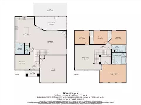 Floorplan - 338 Spring Branch Loop, Kyle, TX 78640 photo 1 of 3