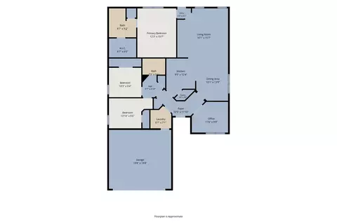 Floorplan - 1089 Hot Spring Vly, Buda, TX 78610 photo 1 of 1