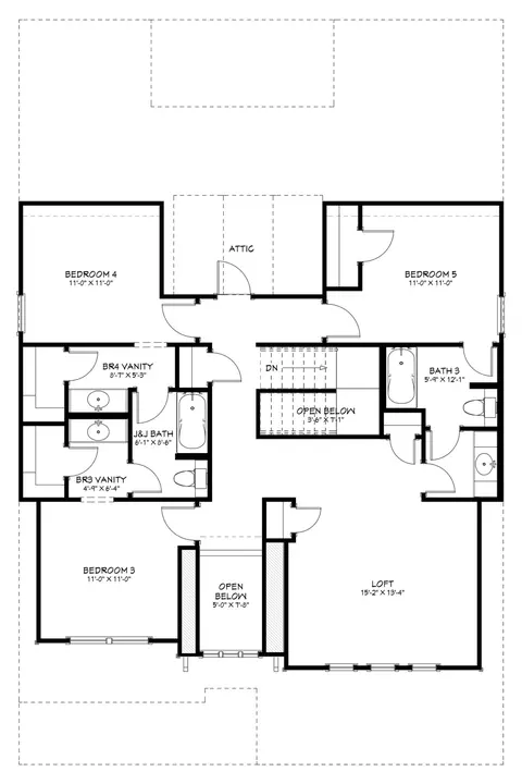 Floorplan - 564 Gus Loop, Georgetown, TX 78626 photo 2 of 2