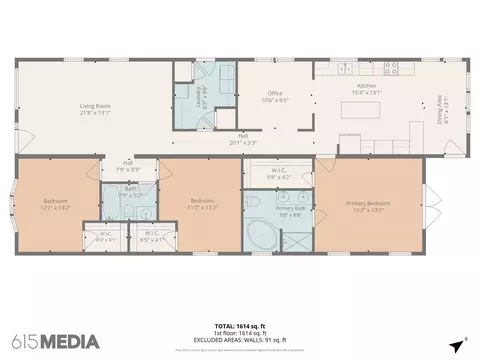 Floorplan - 260 Dickerson Ln, Elgin, TX 78621 photo 1 of 1