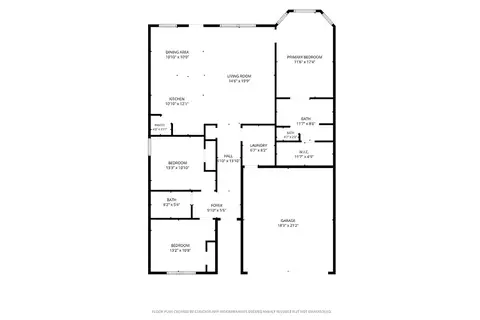 Floorplan - 204 Bright Star Ln, Georgetown, TX 78628 photo 1 of 1