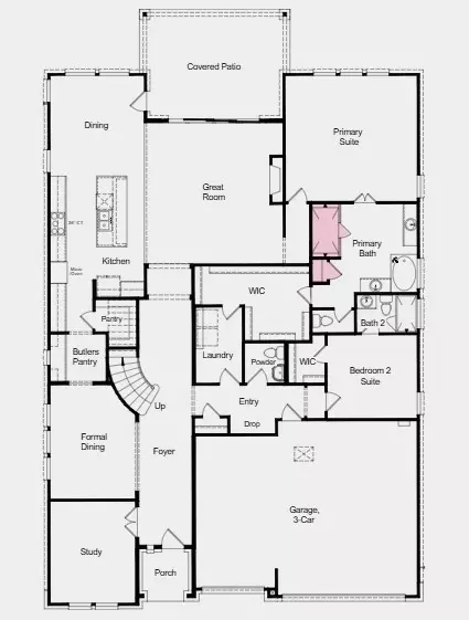 Floorplan - 5216 La Spezia Way, Leander, TX 78641 photo 1 of 2