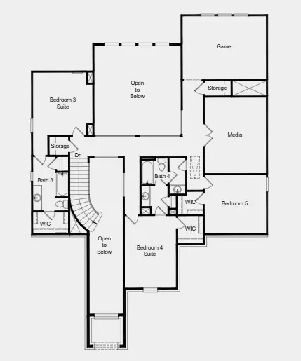 Floorplan - 5216 La Spezia Way, Leander, TX 78641 photo 2 of 2