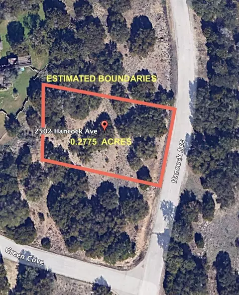 2502 Hancock Ave, Lago Vista, TX 78645