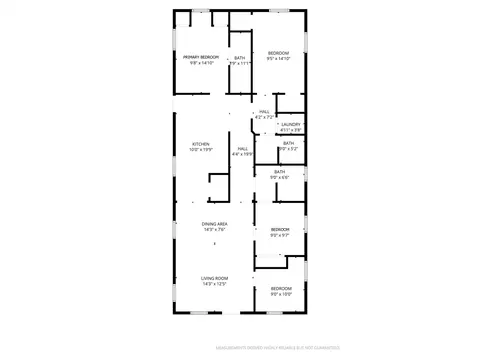 Floorplan - 2710 E 3rd St, Austin, TX 78702 photo 1 of 1